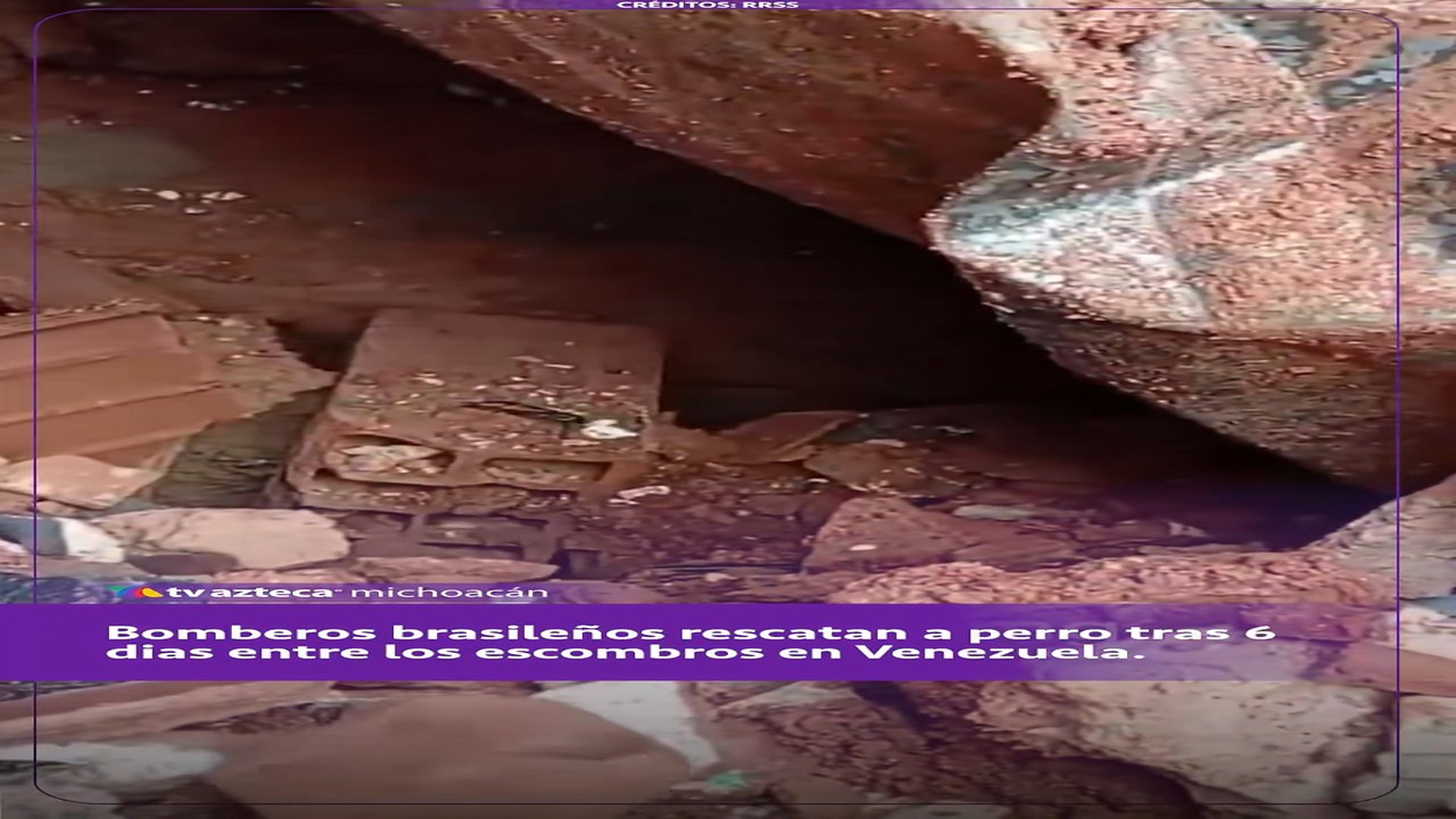 Part 2: Đ1807003_#Viral � _ ¡Todas las vidas importan! A 6 días, rescatan a perrito de entre los escombros en #Venez